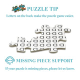 Flower Plant Gardening Puzzle 1000 Piece for Adults, Spring Nature Garden Jigsaw Puzzle, Cat Colorful Cabin Puzzles BBOLDIN