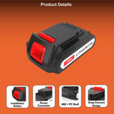 2 Packs 3.0Ah 20V Battery and Charger Combo Replacement for Black and Decker 20v Max 3.0Ah, LBXR20 LB20 LBX20 LBX4020 Cordless Power Tools with 20 Volt Output Battery Charger Battboozter