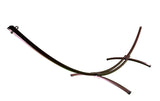 Petra Leisure 15 Ft Indoor/Outdoor Powder Coated Galvanized Steel Arc Hammock Stand. Strongest Supports Single/Double Hammock Bed.(Brown) Petra Leisure