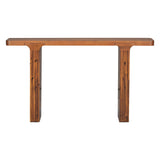 SOFTSEA 60 inch Long Console Table, Rustic Entryway Table for Hallway Living Room Foyer Corridor, Natural SOFTSEA