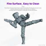 RESIONE 3D Printer Resin, Tough 74 Wear-Resistant Tough Resin with Anti-Fracture and Impact-Resistant, 3D Printing has Long-Lasting gripping for Durable Action Figures (Grey) RI RESIONE