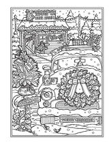 Creative Haven Country Christmas Coloring Book (Adult Coloring Books: Christmas) Dover Publications