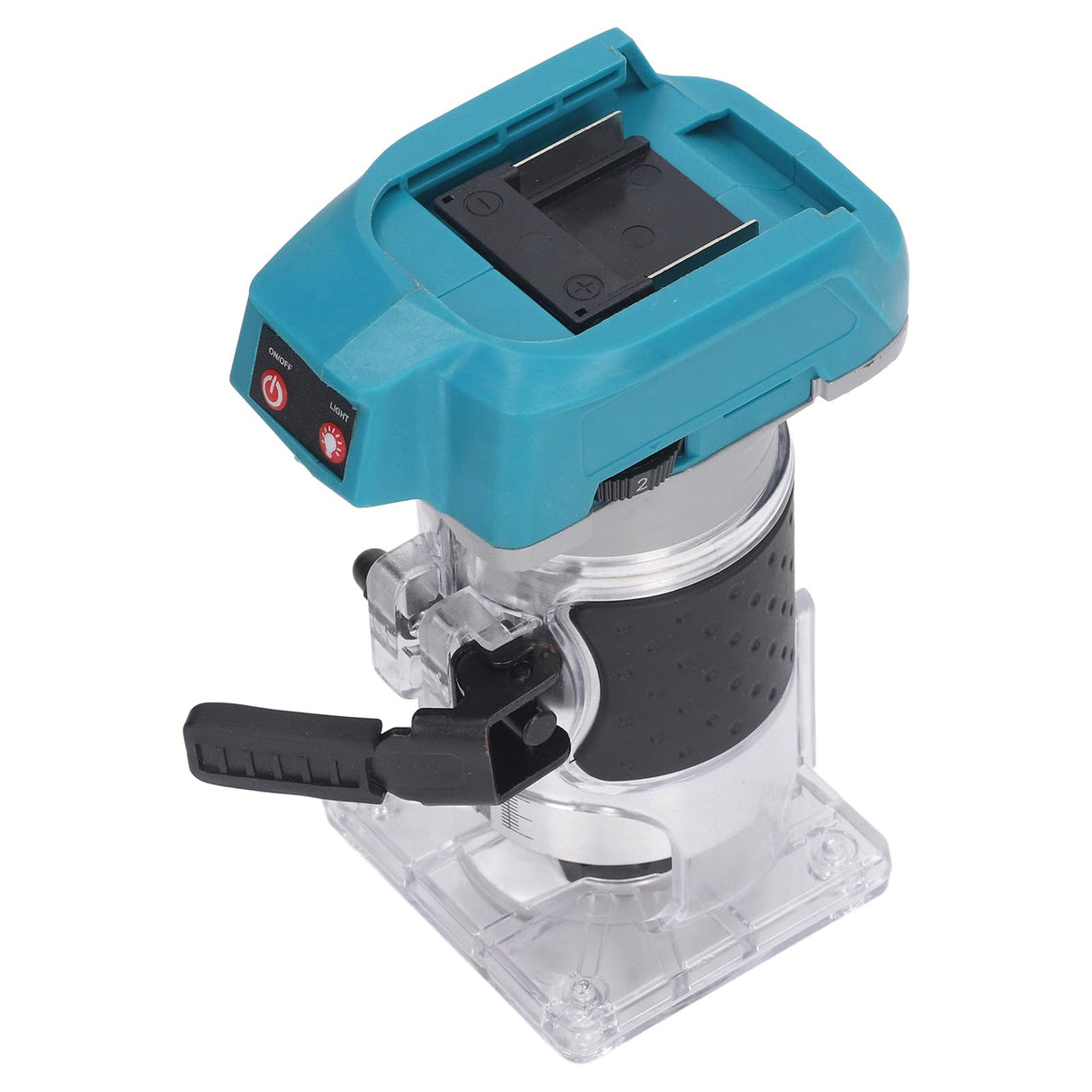 Router Tool, Wood Router Woodworking Router 18V Battery Hole Trimmer Brushless Lithium Trimming Carving Machine Hand Trimmer for Wood Working Slotting Generic