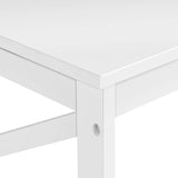 Yaheetech Wood 2-Tier White Coffee Table with Storage Shelf for Living Room, X Design Accent Cocktail Table, Simple Design Home Furniture, 39.5 x 21.5 x 18 Inches Yaheetech