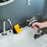 Bielmeier 20V MAX Cordless Drill Set – 285 In-lb Torque,2 Variable Speed,64+1 Position,3/8" Keyless Chuck,Drill Machine Includes 2 Brushes,Flex Shaft,Cloth Bag & 58 Drill Bits（Black） BIELMEIER