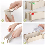 Large Resin Molds, Rectangle Silicone Molds for Epoxy Resin, 5 PCS Cuboid Resin Moulds with Wooden Support, Deep Casting Molds for Preserving Flowers, Insect Specimens, DIY Gifts, Furniture Decoration KISREL