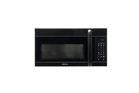 Farberware Over-the-Range Microwave Oven, 1.7 Cu. Ft. - 1000W - Auto Reheat, Multi-Stage Cooking, Melt/Soften Feature, Child Safety Lock, LED Display - Space Efficient & Powerful - Black Farberware