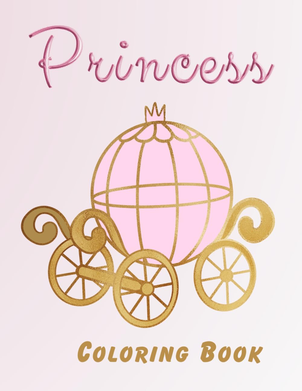 Trendy Princess Coloring Book WoodArtSupply