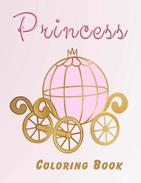 Trendy Princess Coloring Book WoodArtSupply