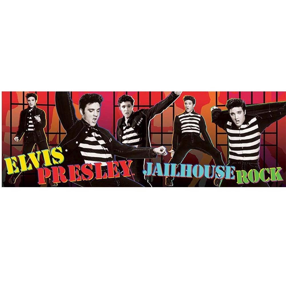 Aquarius Elvis Jailhouse Rock Slim Jigsaw Puzzle (1000-Piece) AQUARIUS