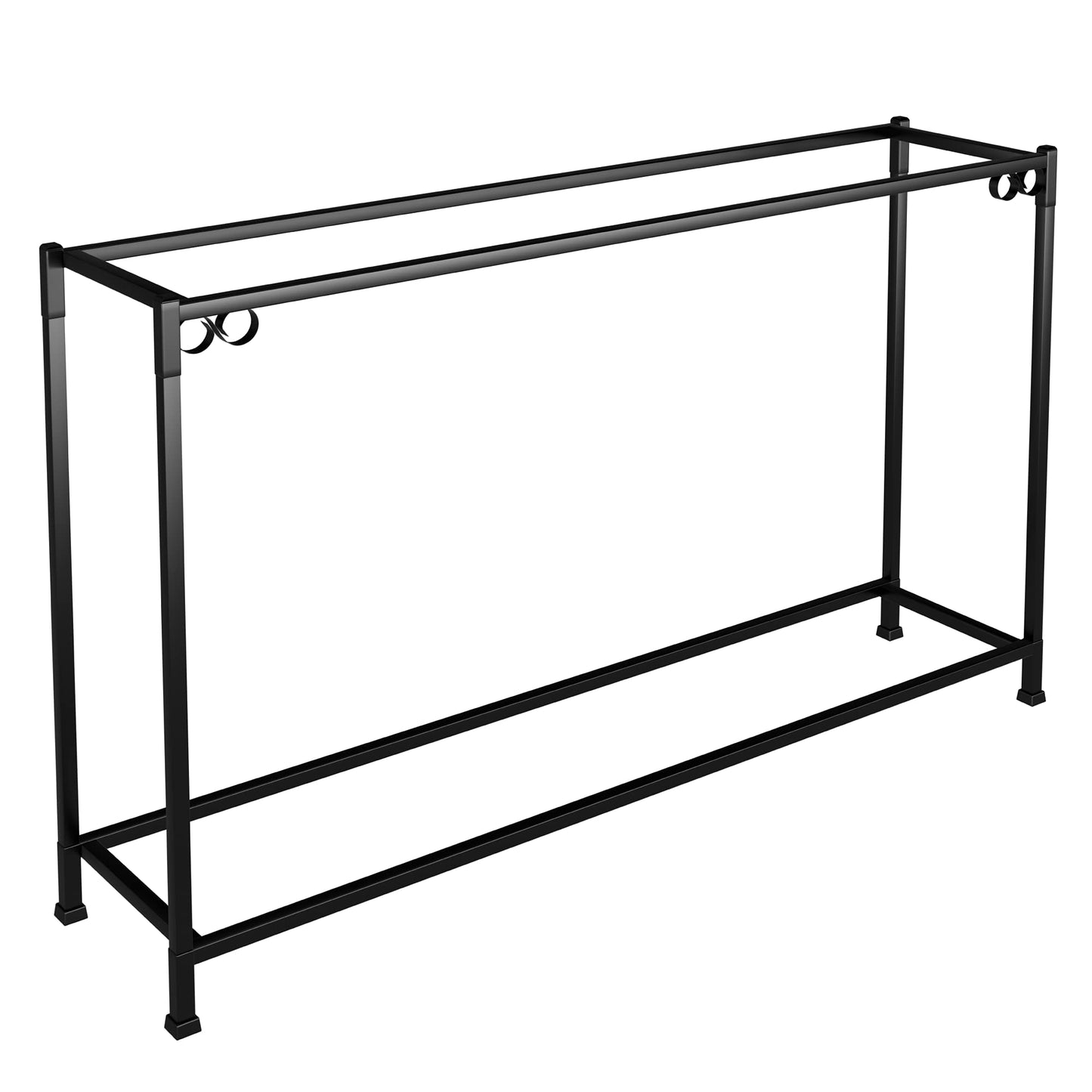 TitanEze 55 Gallon Double Aquarium Stand (2 Stands in 1), Fish Tank Stand, Bird Cage Stand, 50.5" W x 32" H x 13" D - WoodArtSupply