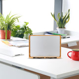 MEGREZ Book Stand for Reading (13.2 x 9.4 inch) Bamboo Cookbook Stand Holder for Kitchen, Adjustable Book Holder Stand for Tablet/Textbook Holder/Hollow Bookrest Stand, Butterflies MEGREZ