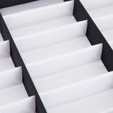 Juvale 18 Slot Sunglass Organizer, Display Case Storage for Women and Men, Eyeglasses (Black, 18.7 x 14.9 x 2.4 In) Juvale