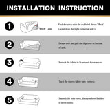 PrinceDeco Stretch Loveseat Sofa Cover Slipcover Couch Cover for 2 Cushion Sofa Washable Sofa Cover for Pets Friendly Furniture Protector Covers with Non Slip Bottom(Loveseat, Ivory) PrinceDeco