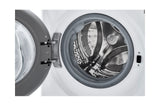 LG WM3555HWA 24 Inch Smart All In One Washer/Dryer with 2.3 cu. ft. Capacity, Wi-Fi Enabled, 14 Wash Cycles, 1400 RPM, Ventless, NeveRust Stainless Steel Drum, Quiet Operation, TrueBalance, Sensor Dry in White LG