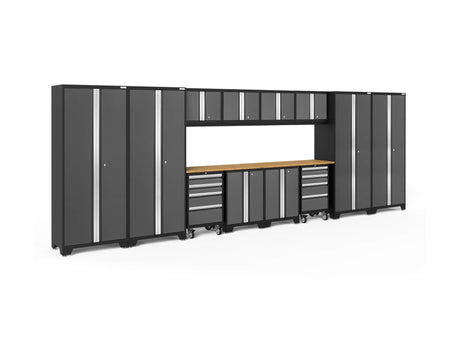 NewAge Products Bold Series Gray 14 Piece Set, Garage Cabinets, 50416 NewAge Products Inc.