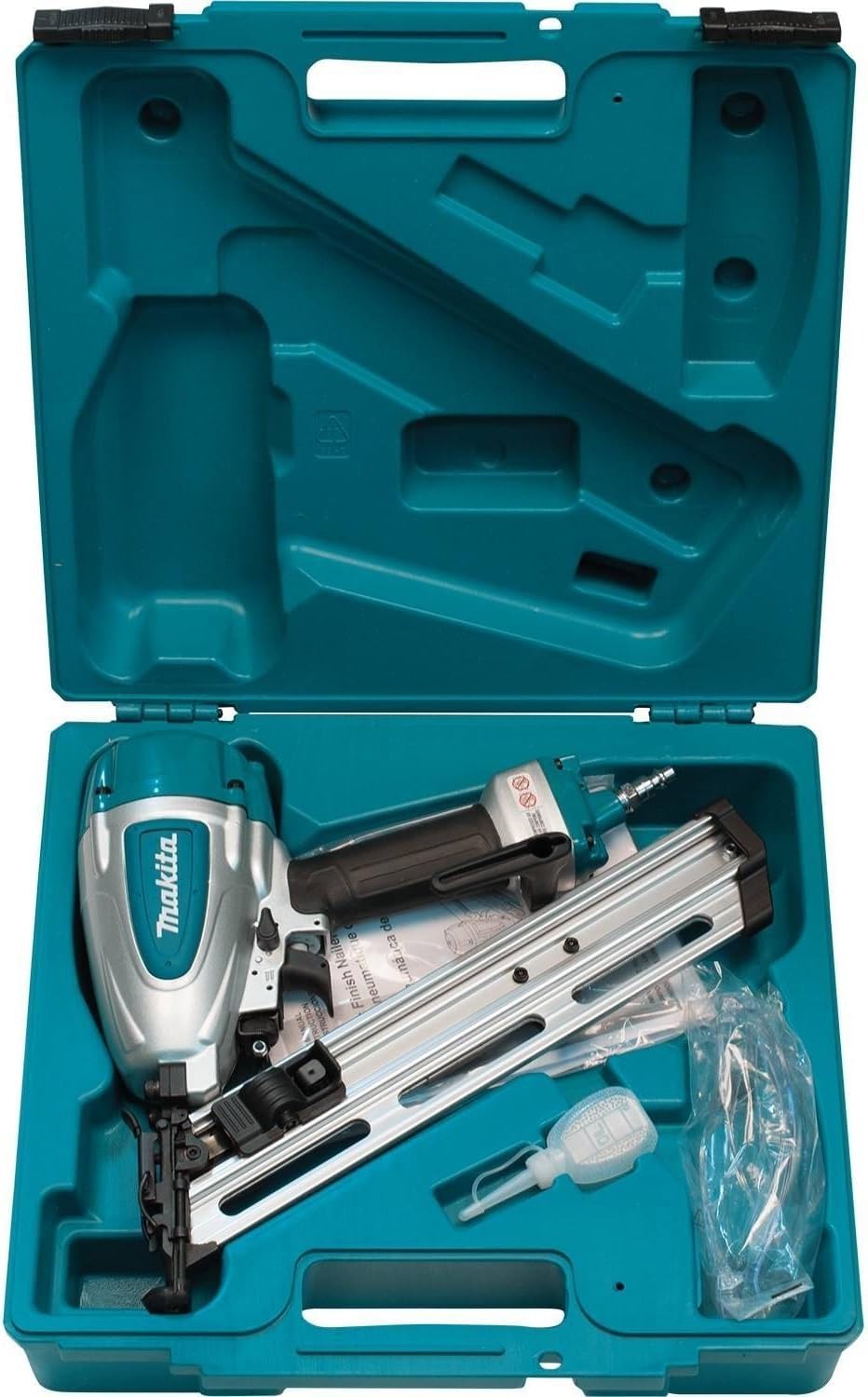 Makita AF635 15 Gauge, 2-1/2" Angled Finish Nailer, 34⁰, - WoodArtSupply