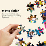 MasterPieces - 1000 Piece Jigsaw Puzzle, Nostalgic 80’s TV Shows Collage, Retro Entertainment Fun for Adults, Family, Kids, Non-Glare Finish, 19.25" x 26.75" Masterpieces