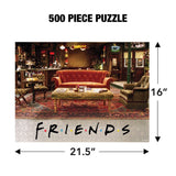 Friends Central Perk Couch 500 Piece Jigsaw Puzzle for Adults, 16" L X 21.5" W GRAPHICS & MORE