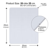 6 Pieces Aluminum Sublimation Blanks Sheet[8X10in] KSVZS Metal Blanks Sublimation Blanks,Metal Wall Frame Blanks Wall Decor for Bedroom,Living Room,Wedding,Family Pets,3+3 KSVZS