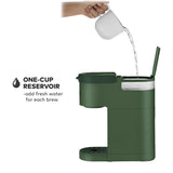 Keurig K-Mini Single Serve K-Cup Pod Coffee Maker, 6 to 12oz Brew size, with Cord Storage, Perfect for Small Spaces, Evergreen Keurig