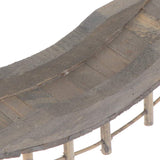 WWahuayuan Dollhouse Wooden Arc Bridge with Railings Miniatures Fairy Garden Craft Arch Plank Bridge Figurines Mini Terrarium Kits DIY Rockery Bonsai Plant Pot Moss Micro Landscaping Garden Ornaments WWahuayuan