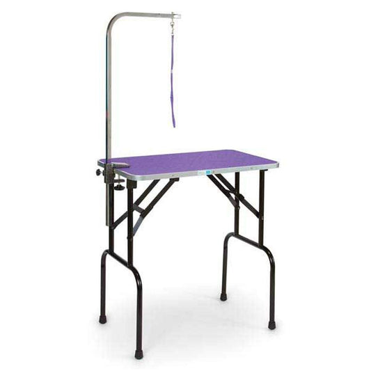 Master Equipment Grooming Table w/36In Grooming Arm, 36x24In Purple