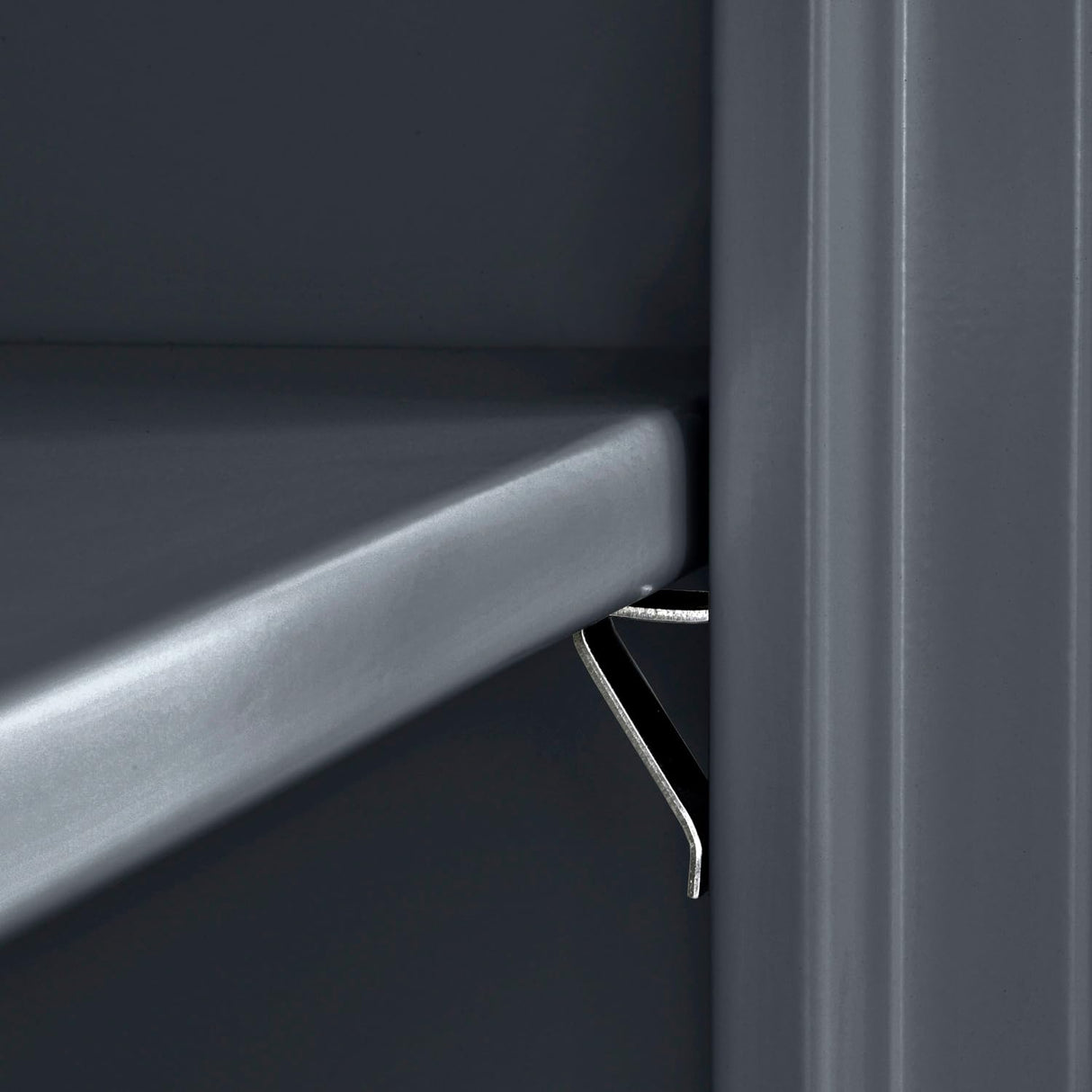 Sandusky Lee TA4R362472-02 Transport Series Mobile Storage Cabinet with Wheels, Adjustable Shelves, 230lb Capacity, 24" Depth x 36" Width x 78" Height, Charcoal Sandusky