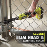 RYOBI - ONE+ HP 18V Brushless Cordless 3/8 in. Extended Reach Ratchet (Tool Only) - PBLRC25B RYOBI