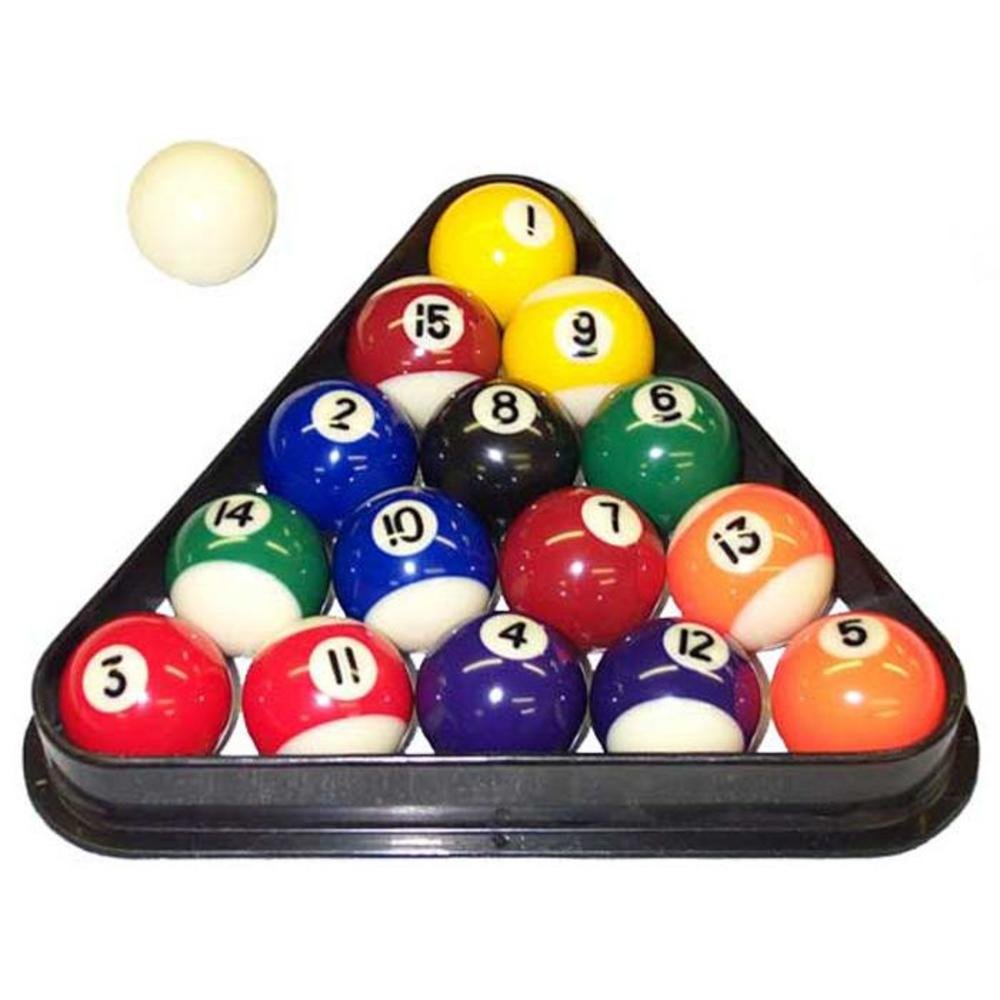 Mini Billiards Pool Ball Set Trademark Poker