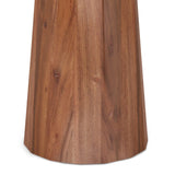 SIMPLIHOME Dayton SOLID MANGO WOOD 13 inch Wide Round Wooden Accent Table in Light Cognac, Fully Assembled, for the Living Room and Bedroom SIMPLIHOME