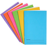 Bright Creations 6 Pack of Blank Books for Kids to Write Stories, Make your Own Comic, Journal, or Book, Paperback (6 Colors, 12 Sheets/24 Pages, 5.5x8.5 in) Bright Creations
