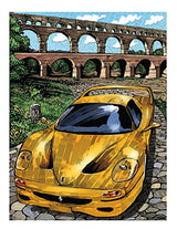 Adult Coloring Cars Coloring Book (Adult Coloring Books: World & Travel) Dover Publications