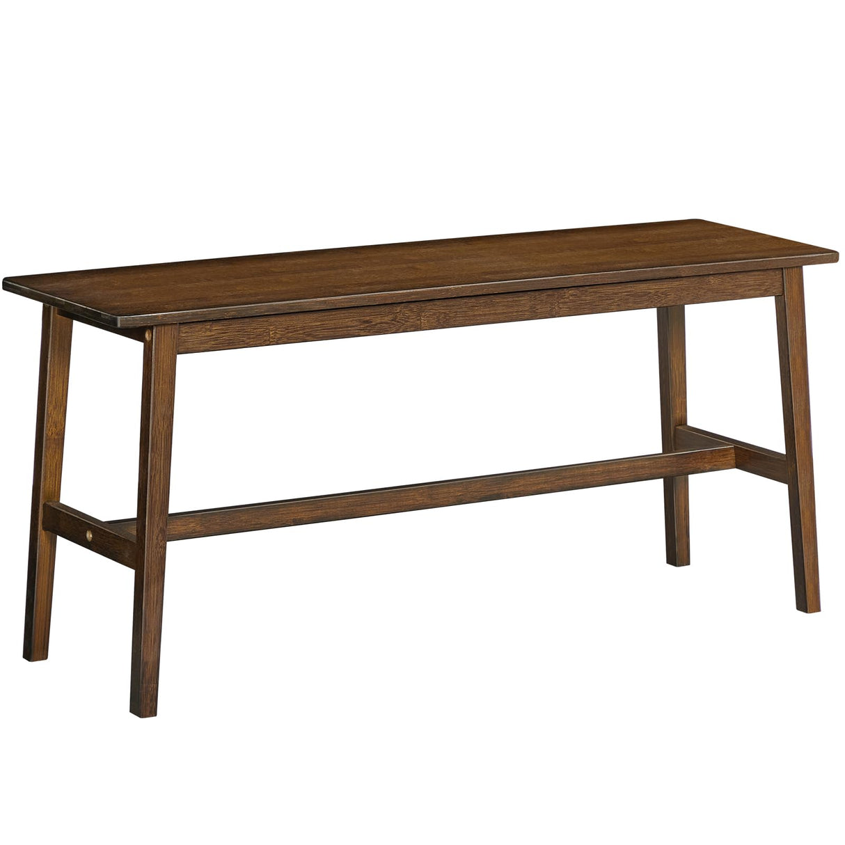 HOOBRO 39.3'' Bamboo Dining Bench, Farmhouse Wood Bench, Kitchen & Living Room Furniture, Easy to Assemble, Sturdy and Stable, Mocha MA03CD01G2 HOOBRO