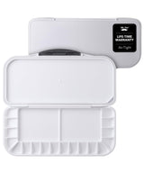 Mr. Pen- Airtight Watercolor Palette with Lid, 1 Pack, 18 Wells and 2 Mixing Areas, Watercolor Palette, Paint Pallet with Lid, Empty Watercolor Palette, Paint Palette, Folding Paint Tray Mr. Pen