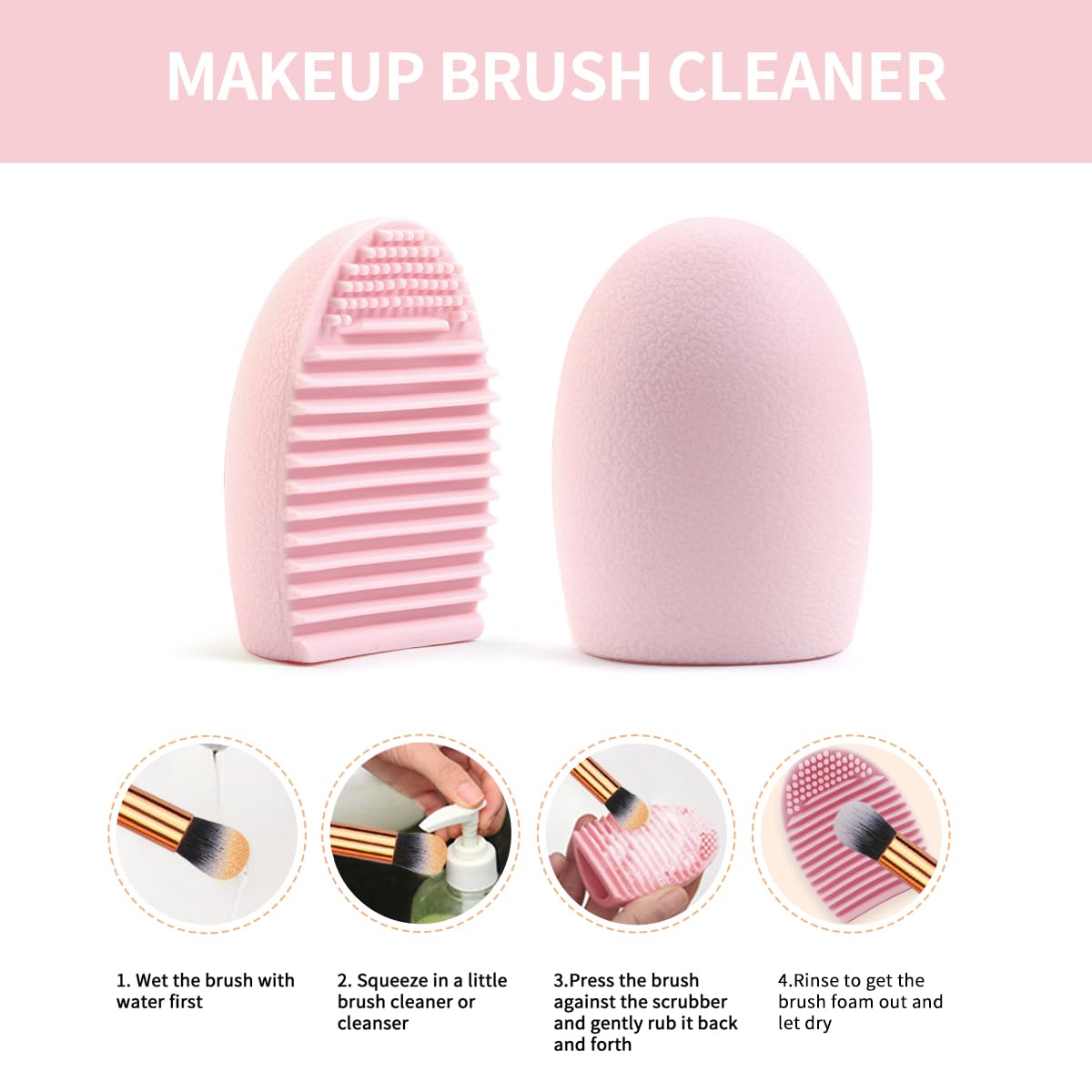 MAANGE Makeup Brushes 54 Pcs Makeup Tool Set, Multi-functional Makeup Kit Premium Synthetic Brush Make up Brushes Set for Women Girl (Pink, 54 Pcs) MAANGE