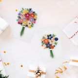 WEBEEDY Paper Quilling Kit 20 Sets Flower Card Quilling Kit with Paper Quilling Strips Tools Paper Quilling Set DIY Handmade Arts Crafts Christmas Valentine's Day Birthday Gifts WEBEEDY