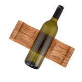 EDHAS Tabletop Wine Racks Acacia Wood Countertop Cabinet Wine Holder Wine Storage Shelf for Kitchen Bar, Pantry, Wine Cellar, Basement (12" X 4" X 1") EDHAS