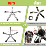 Ainilaily Rolling Stool with Wheels, Heavy Duty 400 lbs Stool for Shop Guitar Lab Tattoo Workbench Medical, Adjustable Swivel Stool Chair (Grey) Ainilaily