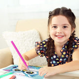 FQOVKYN 4 Packs 5D Cartoon Diamond Art Kits for Kids, Cute Animals DIY Diamond Arts Mosaic Kits for Adults Beginner, Full Round Drill Gem Art for Home Wall Decor Kids Present 6X6 inch FQOVKYN