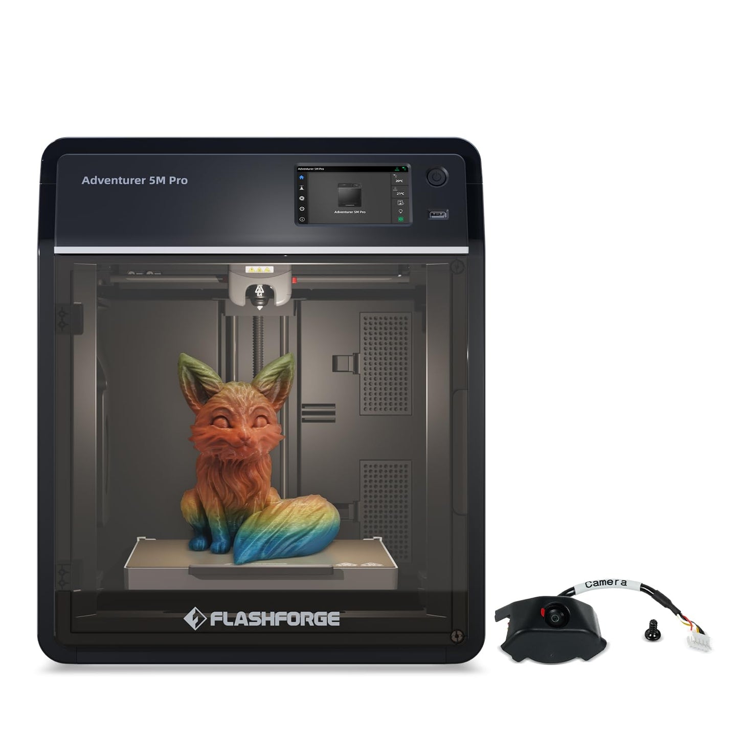 FLASHFORGE Adventurer 5M Pro 3D Printer with Camera Kit - WoodArtSupply