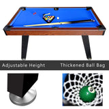 DRM 5FT Pool Table Set Steady Billiards Table with All accessories, Snooker Table DRM