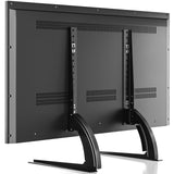 Rfiver Universal Table Top TV Stand Base TV Legs with Height Adjustment fits Most 32-55 Inch LCD LED Flat Screen TVs, Max VESA 800x400 mm, TV Feet Mount Holds up to 88 lbs, Black Rfiver