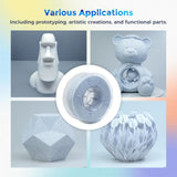 FLASHFORGE Adventurer 5M Pro 3D Printer and HS Marble Black PLA Filament FLASHFORGE