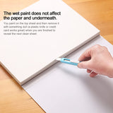 ArtBeek Watercolor Paper Block, Watercolor Block 100% Cotton 140g/300GSM (9X12 Cold Press) ArtBeek