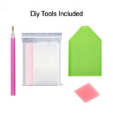 Better Selection Diamond Art by Number Kits Forest Fairy Christmas Decorations Full Drill 5D DIY Arts & Crafts Bling Artwork Decor Set with Crystal Rhinestone Gems 12x16 30x40 cm Better Selection