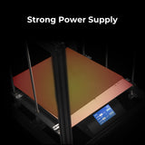 Creality 3D Printer Ender 5 Plus Printer with Auto Bed Leveling Sensor Kit, Dual Z-Axis Touch Screen and Glass Bed Large Printing Size 350x350x400mm Creality