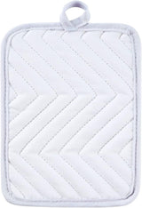 Sublimation Blanks 9"x7" Polyester/Cotton White Pot Holders with Sublimation Pocket DIY Set of 6 Tromic