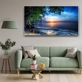 2 Pack Diamond Painting Kits，Large 5D DIY Sunset Ocean Beach Diamond Painting Kits for Adults，DIY Full Drill Crystal Rhinestone Arts and Gem Art Painting with Diamond Home Wall Decor (28X16inch) OFRKE