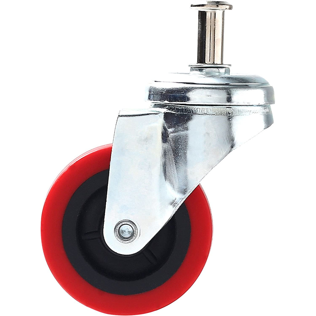 Online Best Service 6 Pack Heavy-Duty 2.5" Swivel Caster Wheel Creeper Service Cart Stool Post Mount Online Best Service